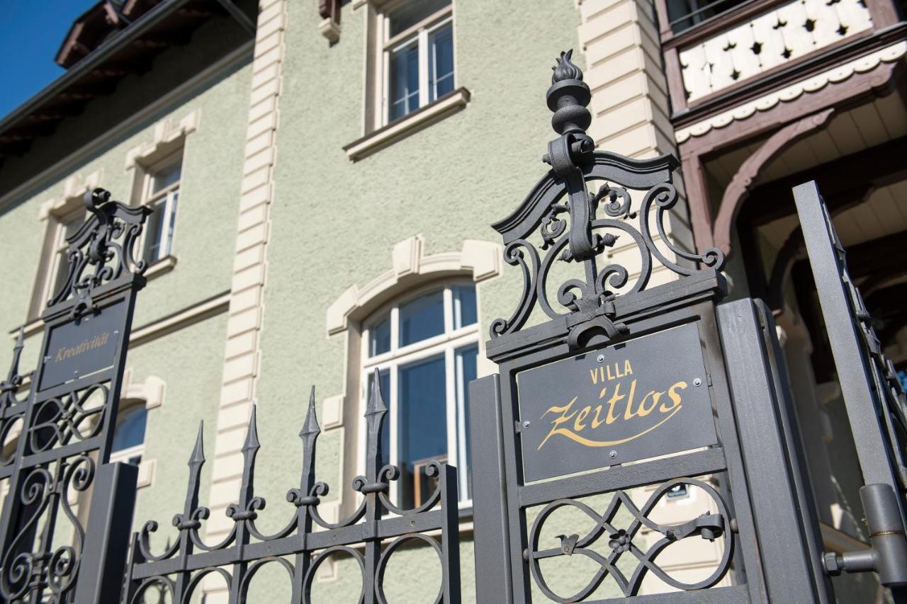 Villa Zeitlos - Zeitreise 1891 เทราน์ชไตน์ ภายนอก รูปภาพ